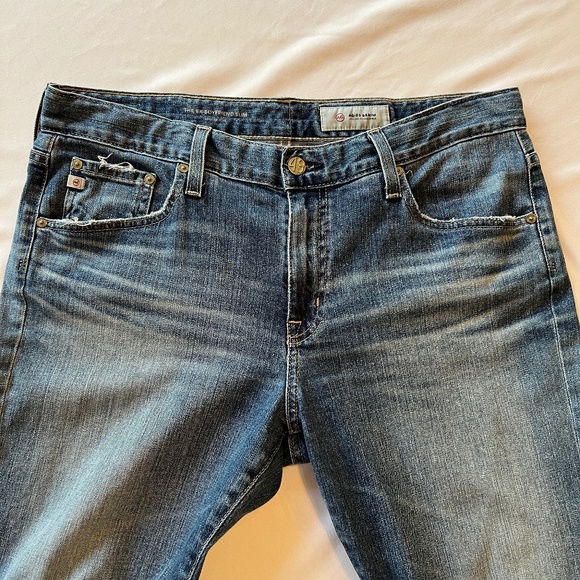 AG Adriano Goldschmied The Ex-Boyfriend Slouchy Slim Size 31R - Picture 10 of 14